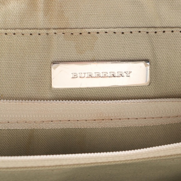 Burberry Canvas and leather tote - Picture 3 of 6